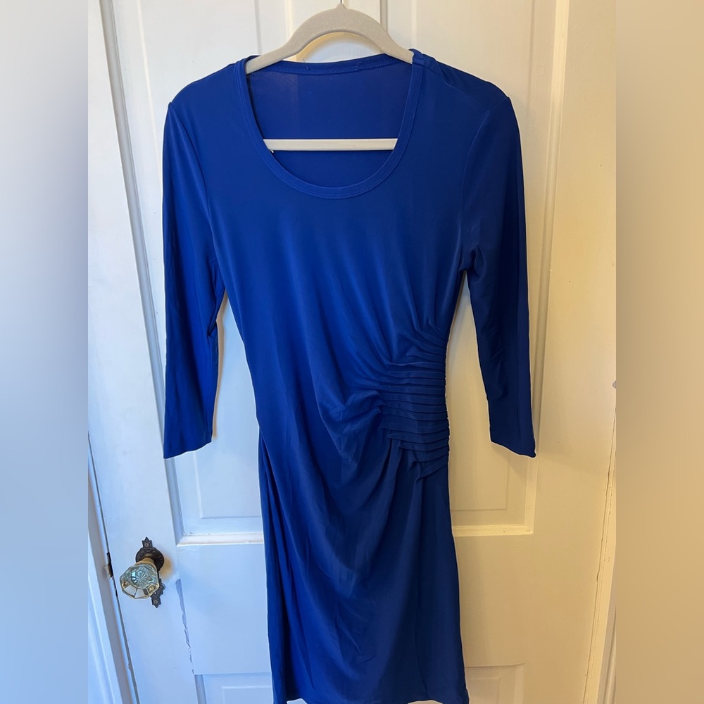 Women’s blue dress